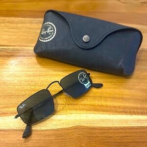 Ray-Ban Black “Julie” Sunglasses with Case